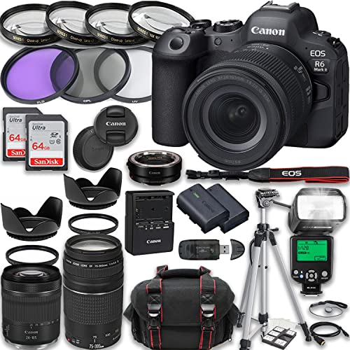 “Upgrade Your Gear: Capture Moments with Canon’s R6 Mark II Mirrorless Camera Bundle”