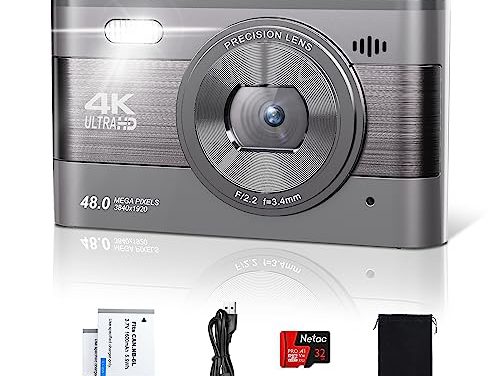 Capture Stunning Moments with 4K Digital Camera