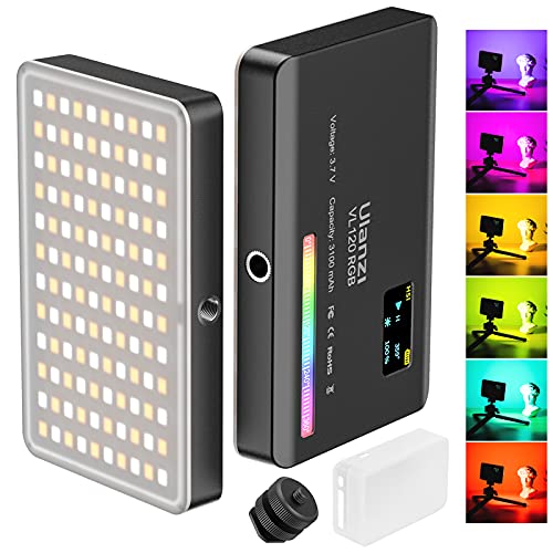 Portable RGB Camera Light with 360 Color Effects – Enhance Your Photography and YouTube Videos