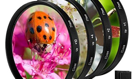 “Enhance Macro Photography: 58mm Close-up Filter Kit for DSLR”