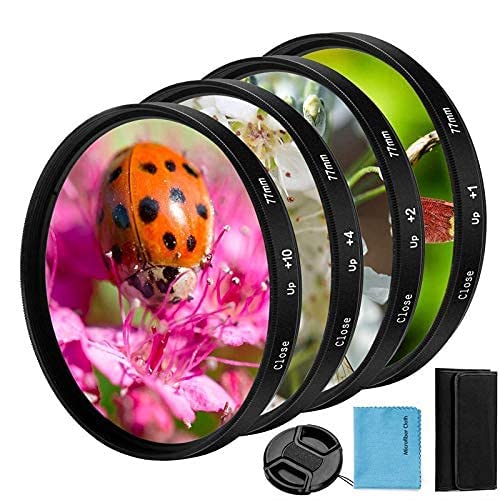 “Enhance Macro Photography: 58mm Close-up Filter Kit for DSLR”