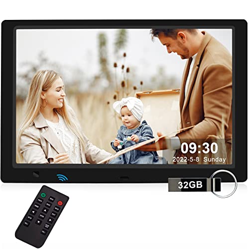 “Capture Lifelong Memories: 10.1″ HD Digital Frame + 32GB USB”