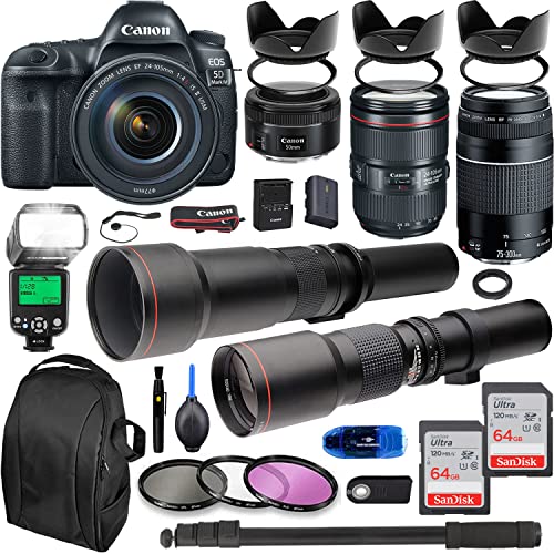 Ultimate Canon EOS 5D Mark IV Camera Package