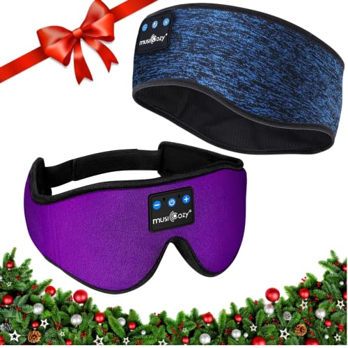 “Revitalize Your Sleep: Wireless Sleep Mask & Headphones for Ultimate Rest”