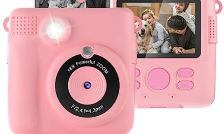 New! Exciting Anchioo Toy Camera: HD Video, Selfie, Travel Games