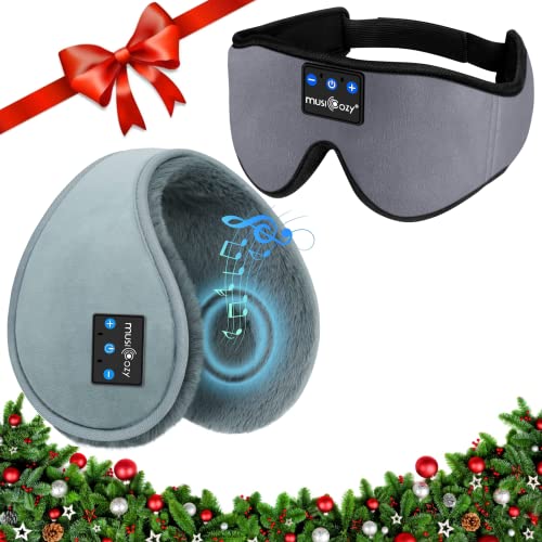 Cozy Sound Sleep: Bluetooth Headband & Eye Mask