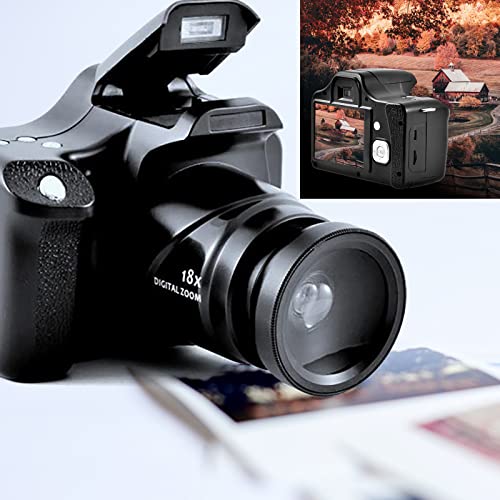 “Capture the World: 24MP Kids’ SLR Camera with 18X Zoom”