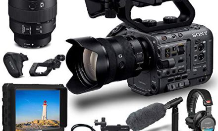 Experience the Sony FX6 Cinema Camera Kit: Lens, Monitor, Card, Headphones, Mic, Battery, Light, Case & More!