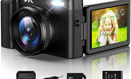 Capture Stunning Moments with 4K Vlogging Camera