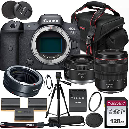 Ultimate Canon EOS R5 Camera Bundle: Capture, Create with Power