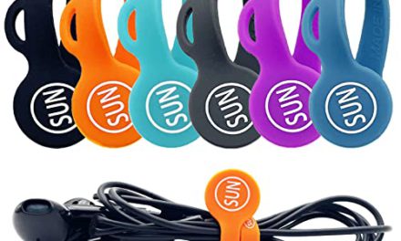 Colorful Magnetic Cord Organizers for Home, Office, School