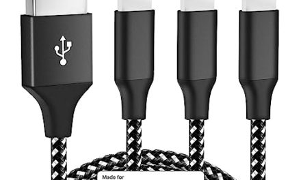 Certified Lightning Charger: Fast, Braided 10FT Cable for iPhone 14, 13, 12, 11 & More
