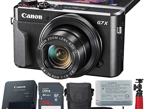 “Capture Perfect Moments: Canon G7 X Mark II Camera Bundle”