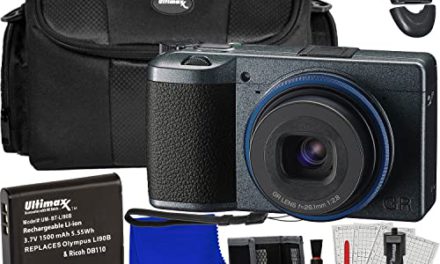 Ultimate Urban Camera Bundle: Ricoh GR IIIx, SanDisk 64GB, Extended Battery, Water-Resistant Bag & More!