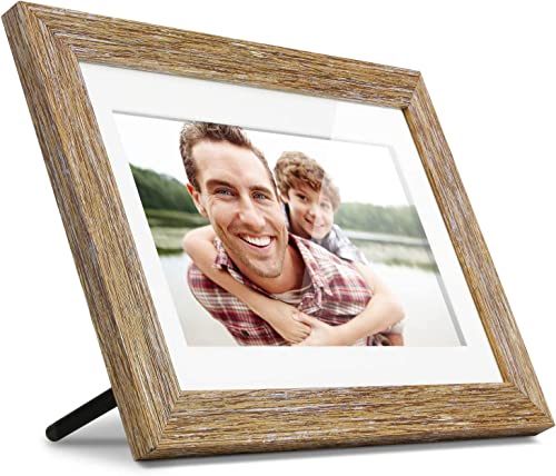 “Enhance Memories: Aluratek 10″ Wood Digital Photo Frame”