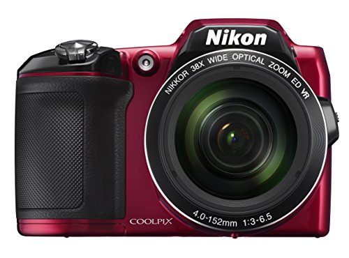 Capture stunning moments with Nikon COOLPIX L840 – 38x Zoom & Wi-Fi (Red)