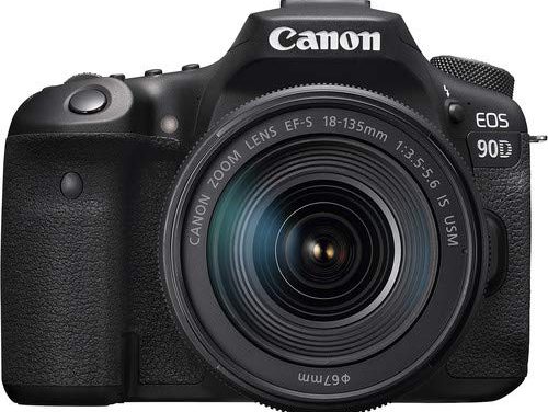 Capture Stunning Moments: Canon EOS 90D DSLR + 18-135mm Lens