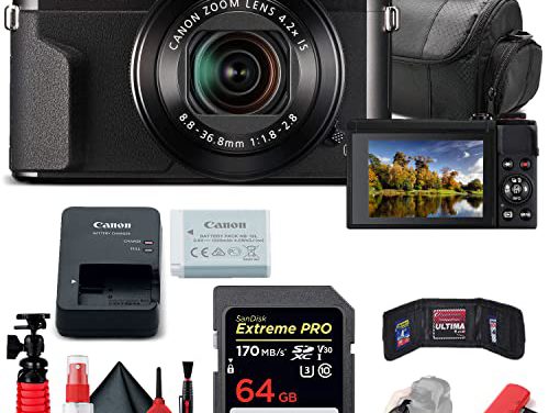 Capture the Moment: Canon PowerShot G7 X Mark II Camera Bundle