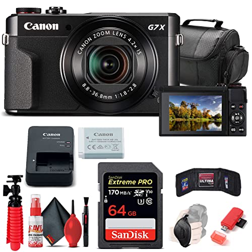 Capture the Moment: Canon PowerShot G7 X Mark II Camera Bundle