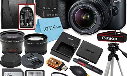 Capture stunning moments with Canon EOS T100/4000D DSLR Camera Bundle