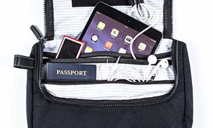 Ultimate Gadget Organizer Bag for Travel | Midnight Black