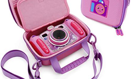 Pink Camera Case: Protect and Travel with VTech KidiZoom Camera – Shoulder Strap Included