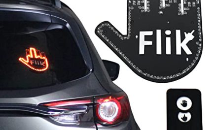 FLIK Middle Finger Light: Gifted Car Accessory for Road Rage
