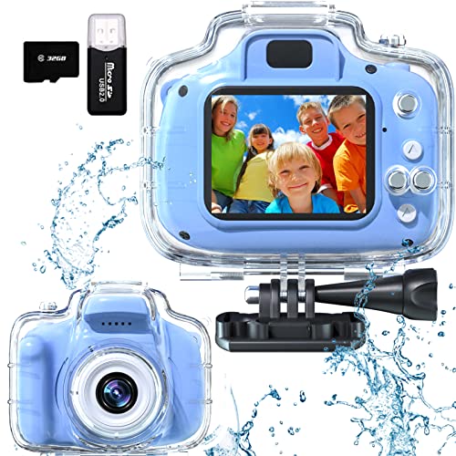 “Ultimate Waterproof Action Camera for Kids: FKATEEN 1080P HD Video, 2″ IPS Screen. Perfect for Christmas & Birthdays!”