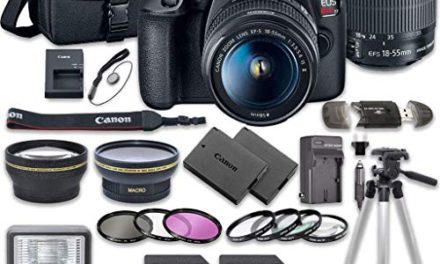 Capture Perfect Moments with Canon EOS Rebel T7 Bundle