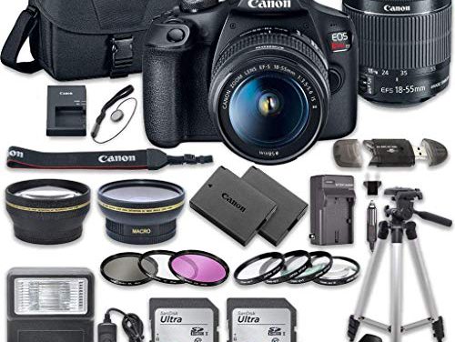 Capture Perfect Moments with Canon EOS Rebel T7 Bundle