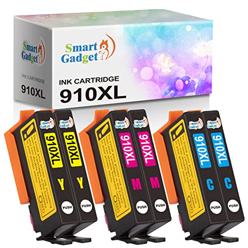 Upgrade Your Printing with Smart Gadget 910XL 2-Pack | Vibrant Colors | CYM ONLY