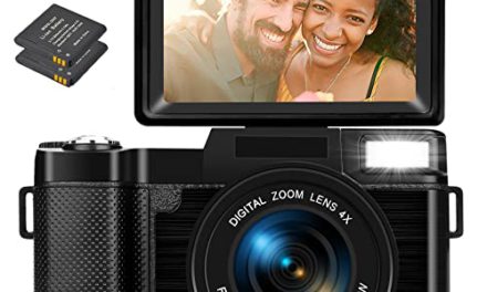 Capture Stunning Moments with 2.7K 30MP Vlogging Camera