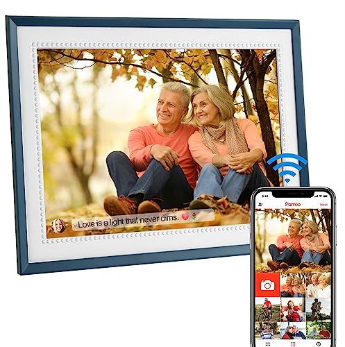 Share Photos & Videos Anytime Anywhere with FRAMEO WiFi Digital Picture Frame