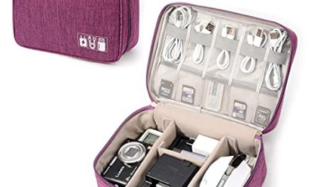 Ultimate Electronics Organizer: Travel in Style with Tech!