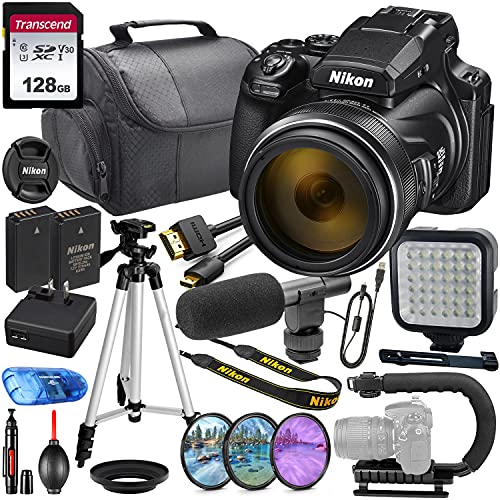 Capture Stunning Videos with Nikon COOLPIX P1000 Camera Bundle