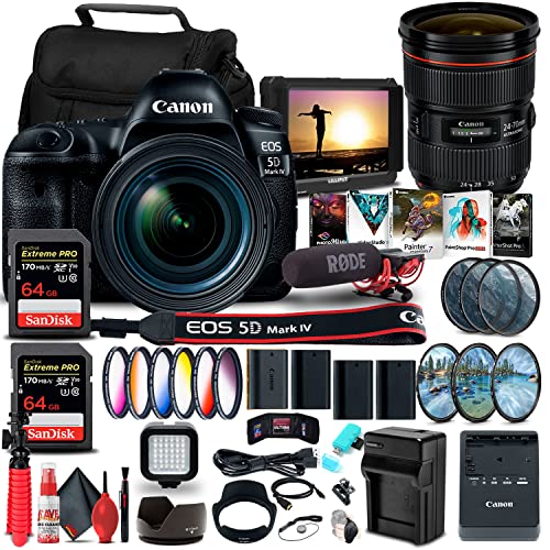 “Capture Stunning Moments: Canon EOS 5D Mark IV Camera Bundle”