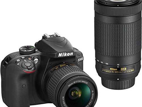 Capture Life’s Moments: Nikon D3400 DSLR Bundle