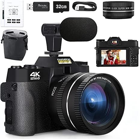 Capture Stunning Moments with 4K Digital Camera