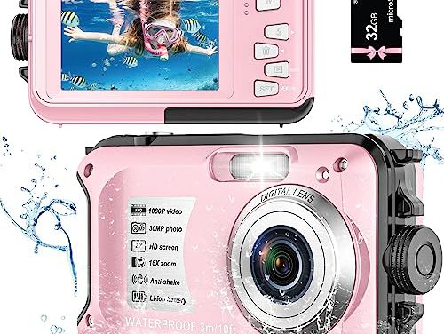 Capture Unforgettable Moments: 30MP Waterproof Camera