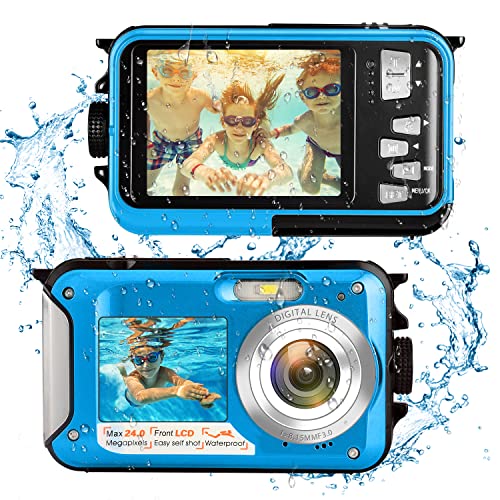 Capture Unforgettable Underwater Moments with a 2.7K Full HD Waterproof Camera