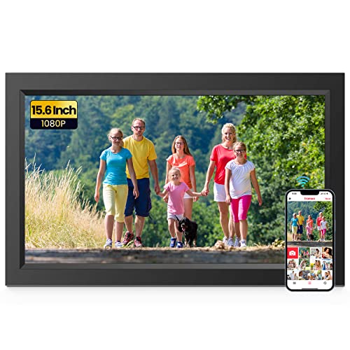 “Enhance Your Memories: Frameo 15.6″ WiFi Photo Frame”