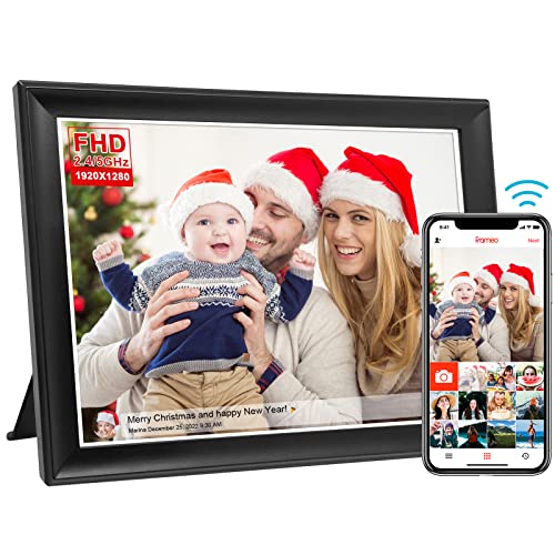 “Capture & Share Memories: Frameo 10.5″ Smart WiFi Photo Frame”