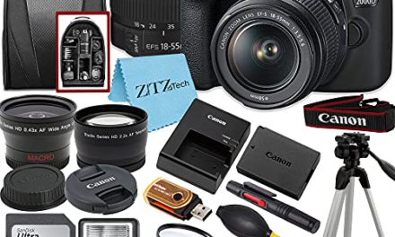 “Capture the Moment: Canon DSLR Camera Bundle with Accessories”