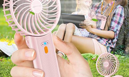 Powerful Portable Fan: Stay Cool for 15H!