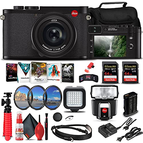 “Capture with Leica: Q2 Camera Bundle + Flash, Memory Cards, Software, and More!”