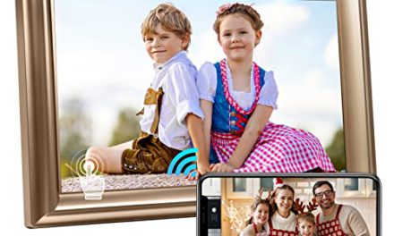 Share Memories Anywhere: WiFi Digital Frame, 10.1″ HD IPS, Cloud Storage