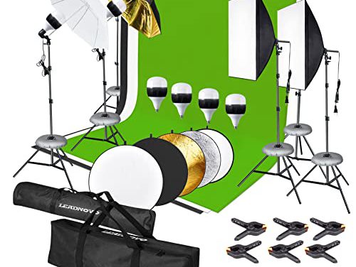 Enhance Your Photos with Complete Lighting Set