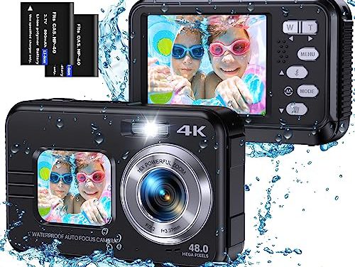 Capture Stunning Underwater Moments with 4K Waterproof Camera