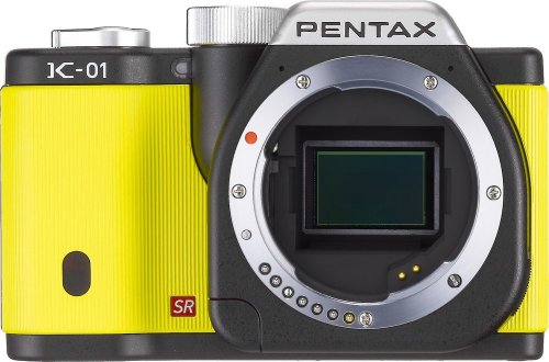 Vibrant Yellow Pentax K-01 Camera: Unleash Your Creativity!