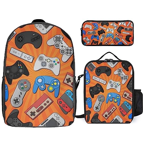 Vibrant Gadgets Combo: Game Joystick Backpack Set